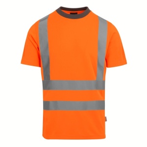 Regatta Pro Contract Orange Hi-Vis UV-Protection T-Shirt (TRS270)